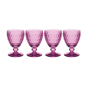 Boston Berry Red Wine in Berry, Set of 4
