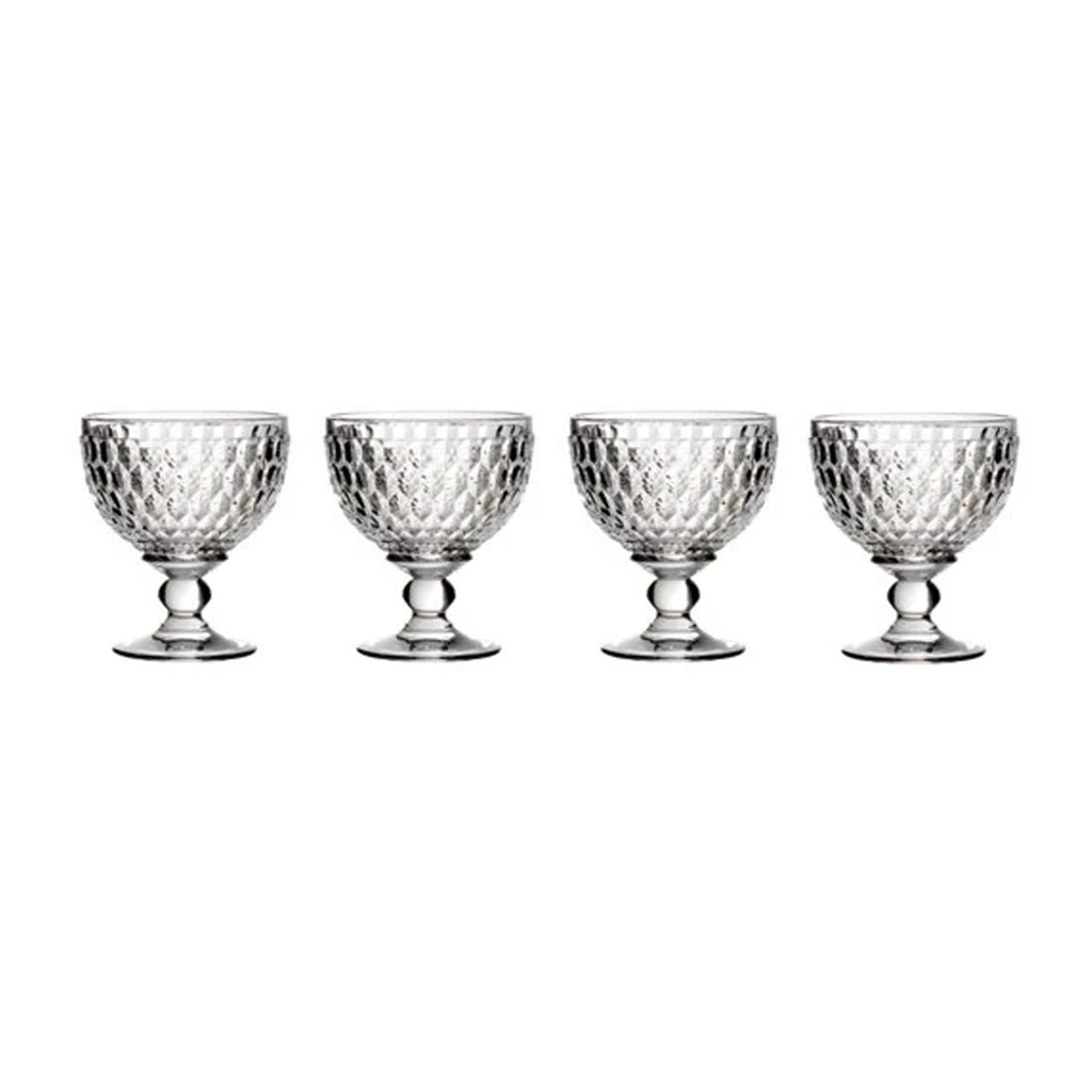 Boston Champagne / Dessert Bowl in Clear, Set of 4