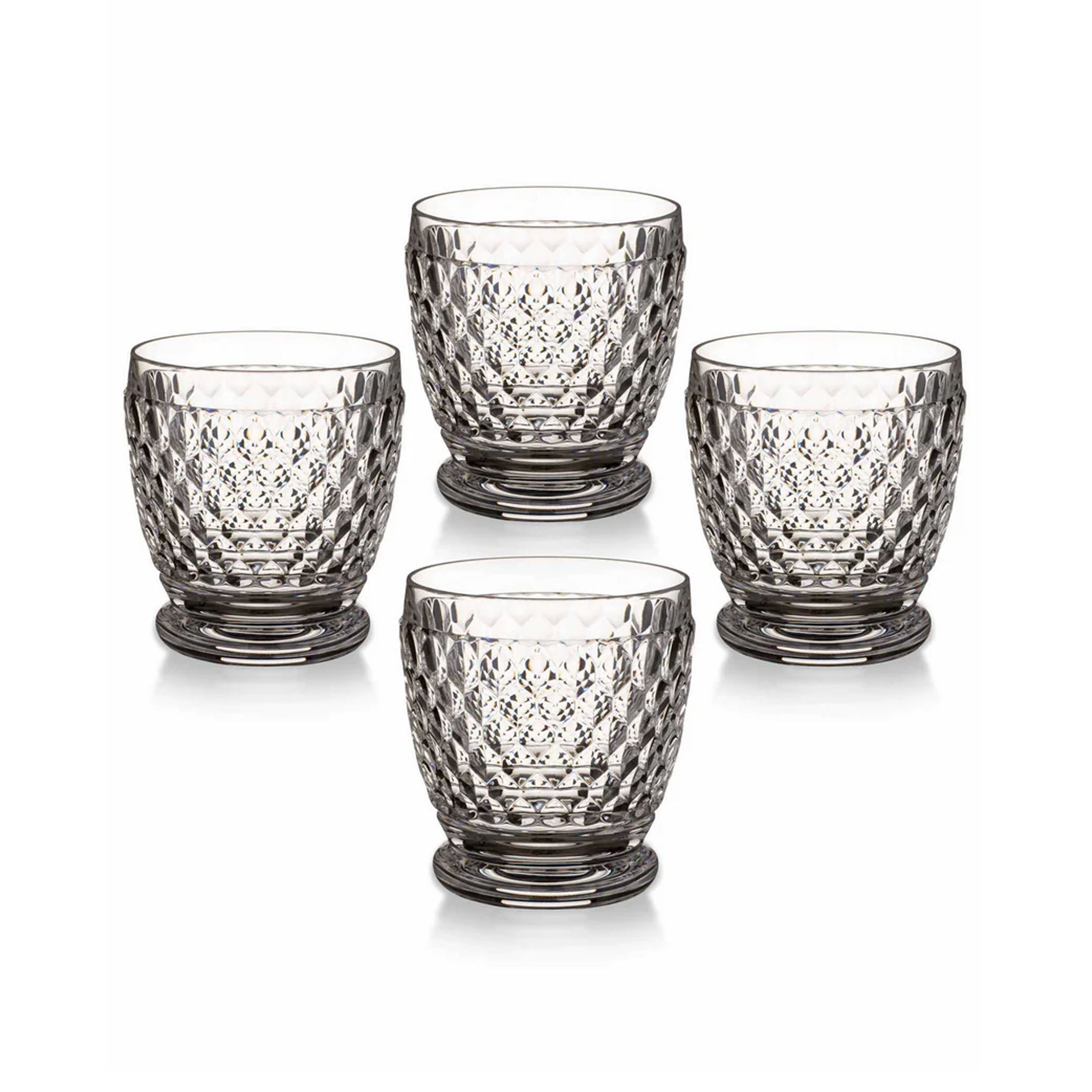 Boston DOF / Tumbler in Clear, Set of 4