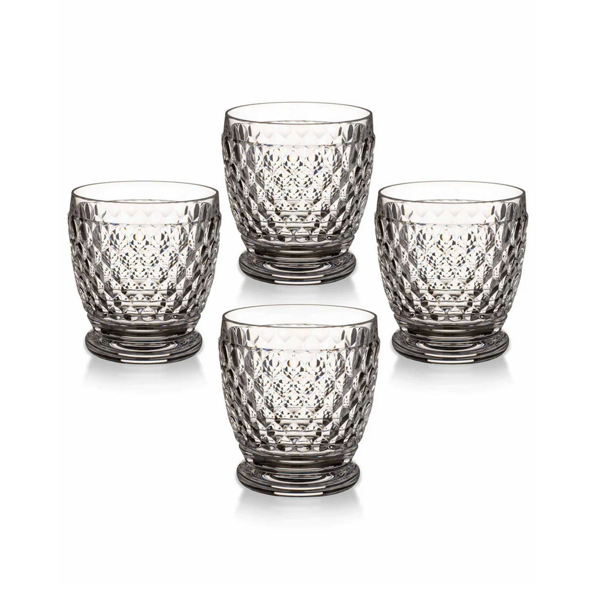 Boston DOF / Tumbler in Clear, Set of 4