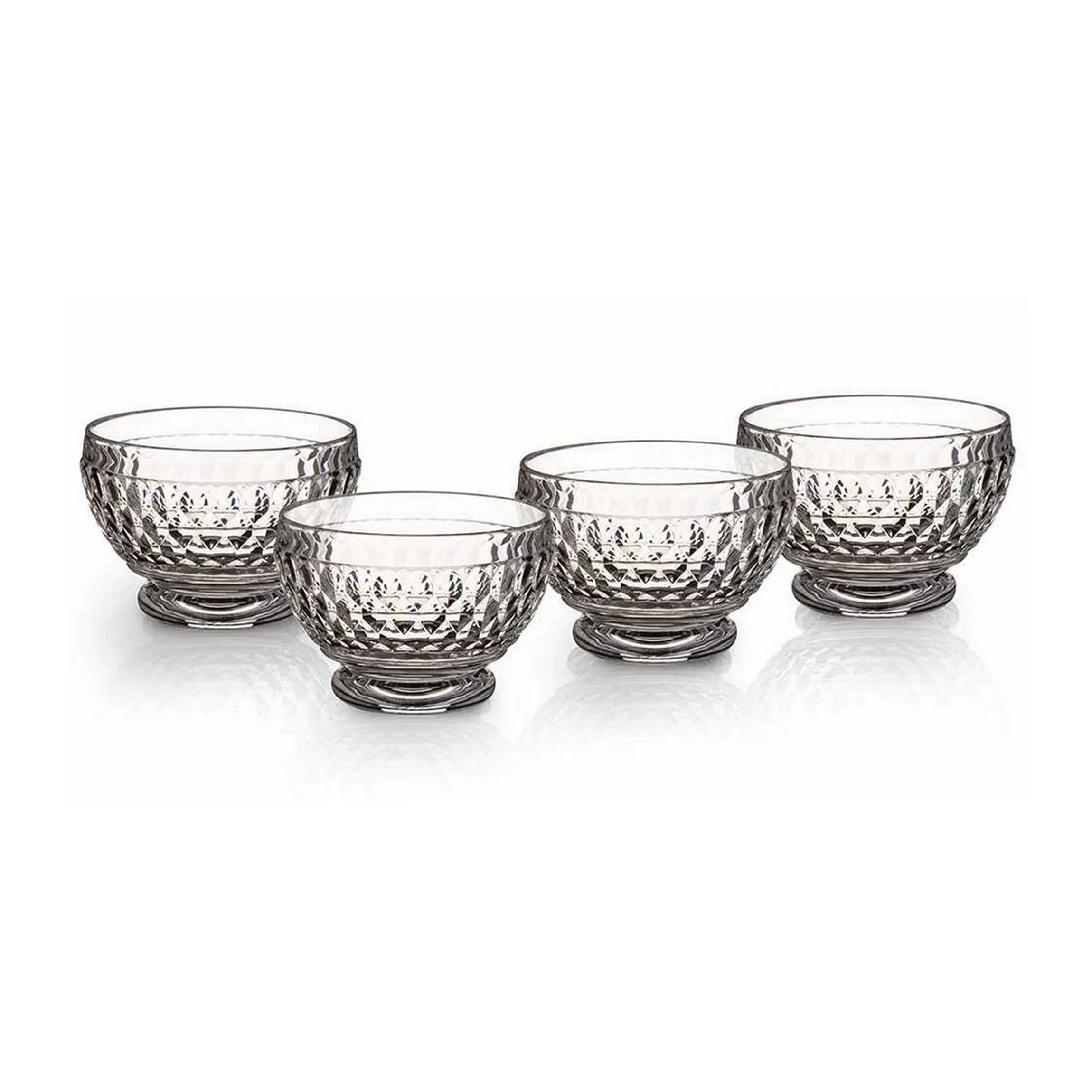 Boston Individual Bowl in Clear, Set of 4