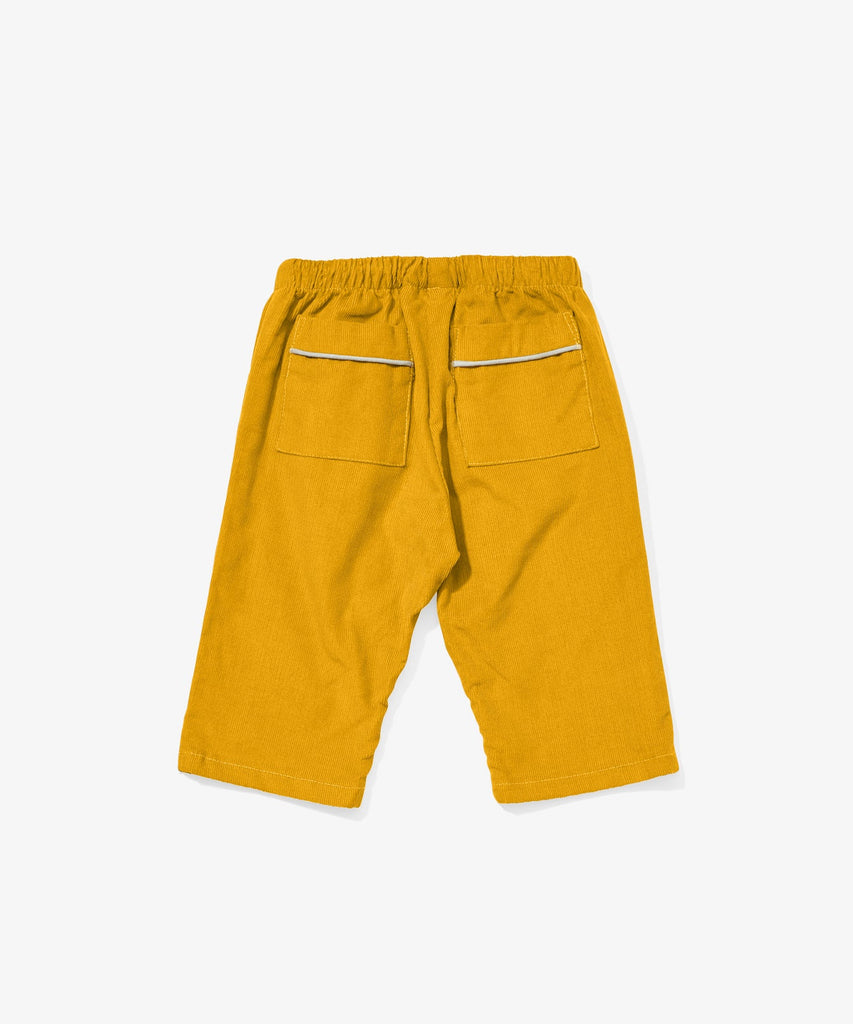 Bowie Baby Pant in Mustard Corduroy