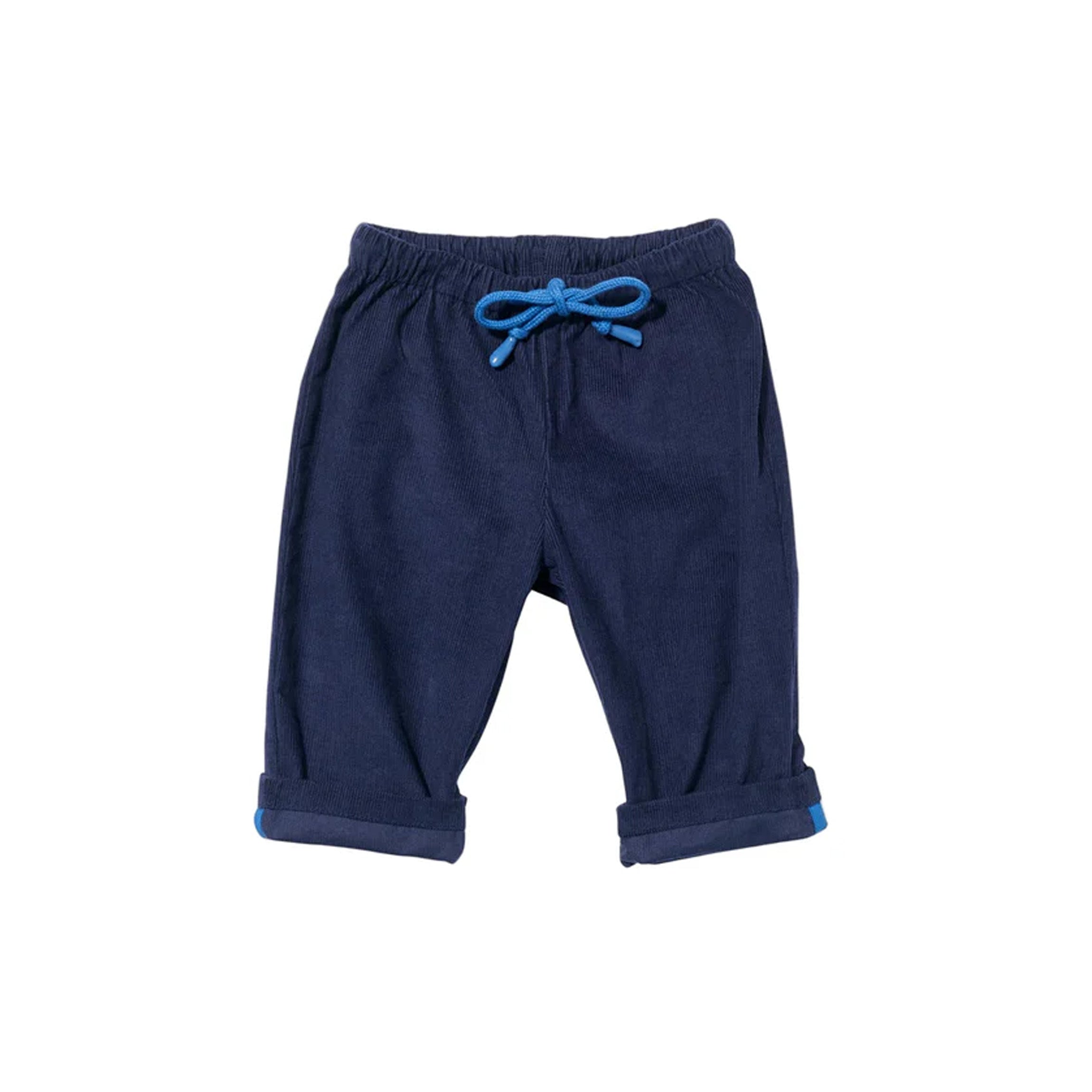 Bowie Baby Pant in Navy Corduroy