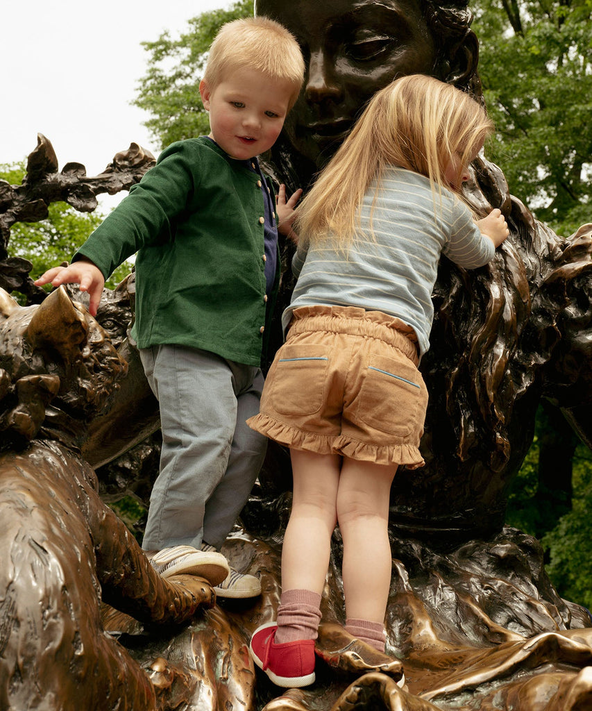 Bowie Baby Pant in Rain Corduroy