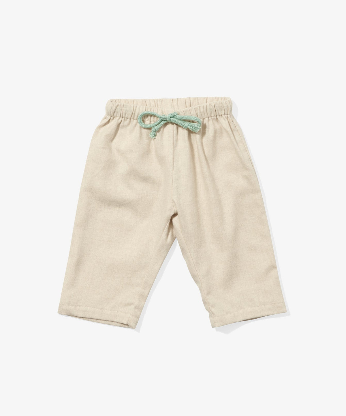 Bowie Baby Pant in Oatmeal Flannel