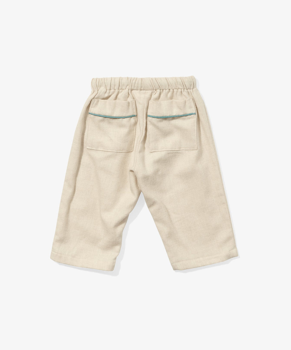 Bowie Baby Pant in Oatmeal Flannel