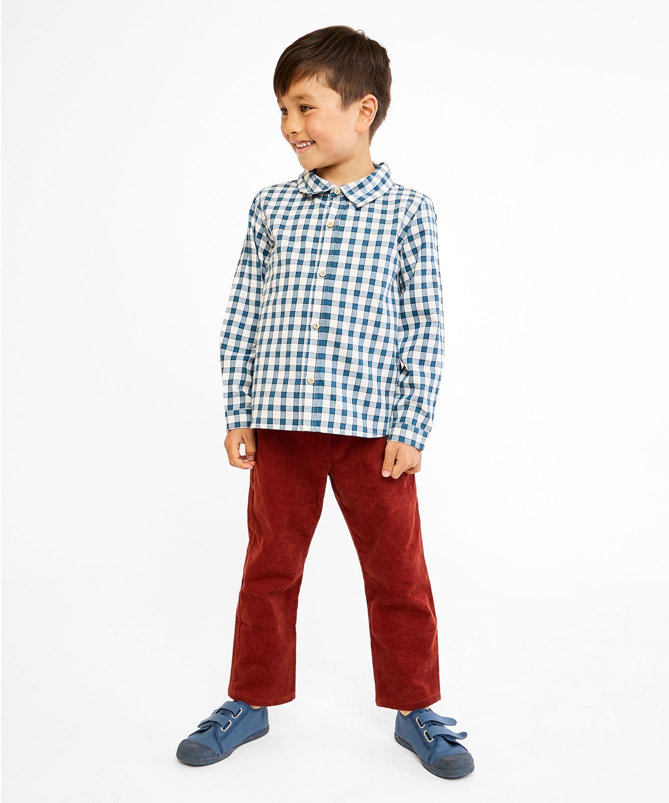 Bowie Pant in Copper Corduroy