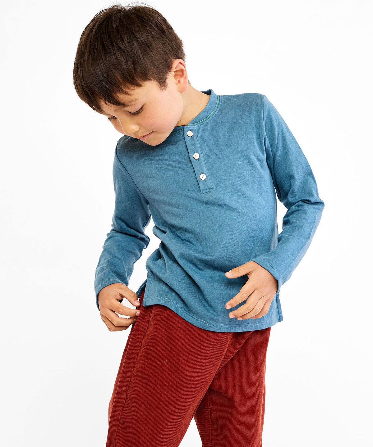 Bowie Pant in Copper Corduroy