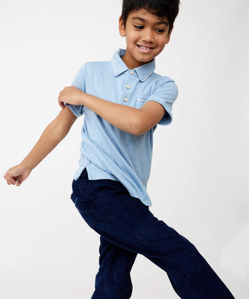 Bowie Pant in Navy Corduroy