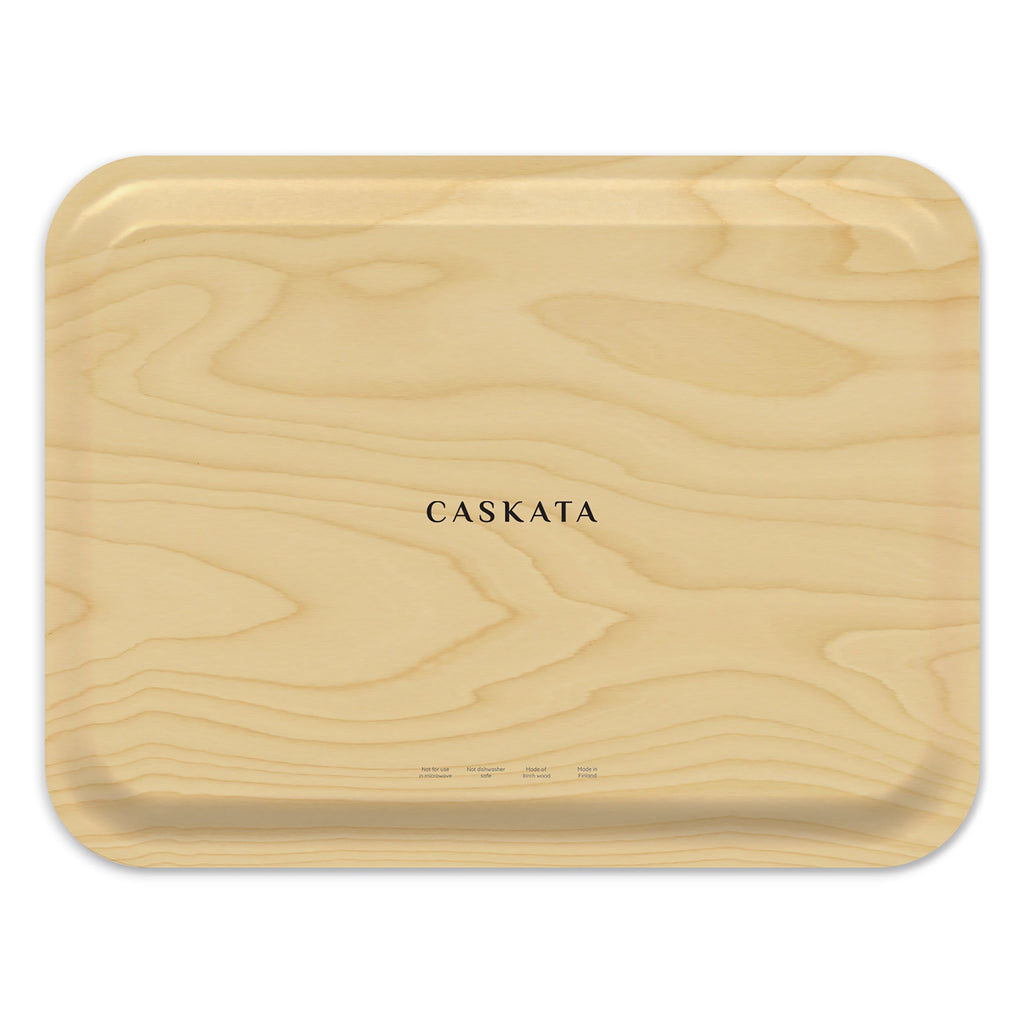 Bunny Maximus Large Rectangular Birchwood Tray