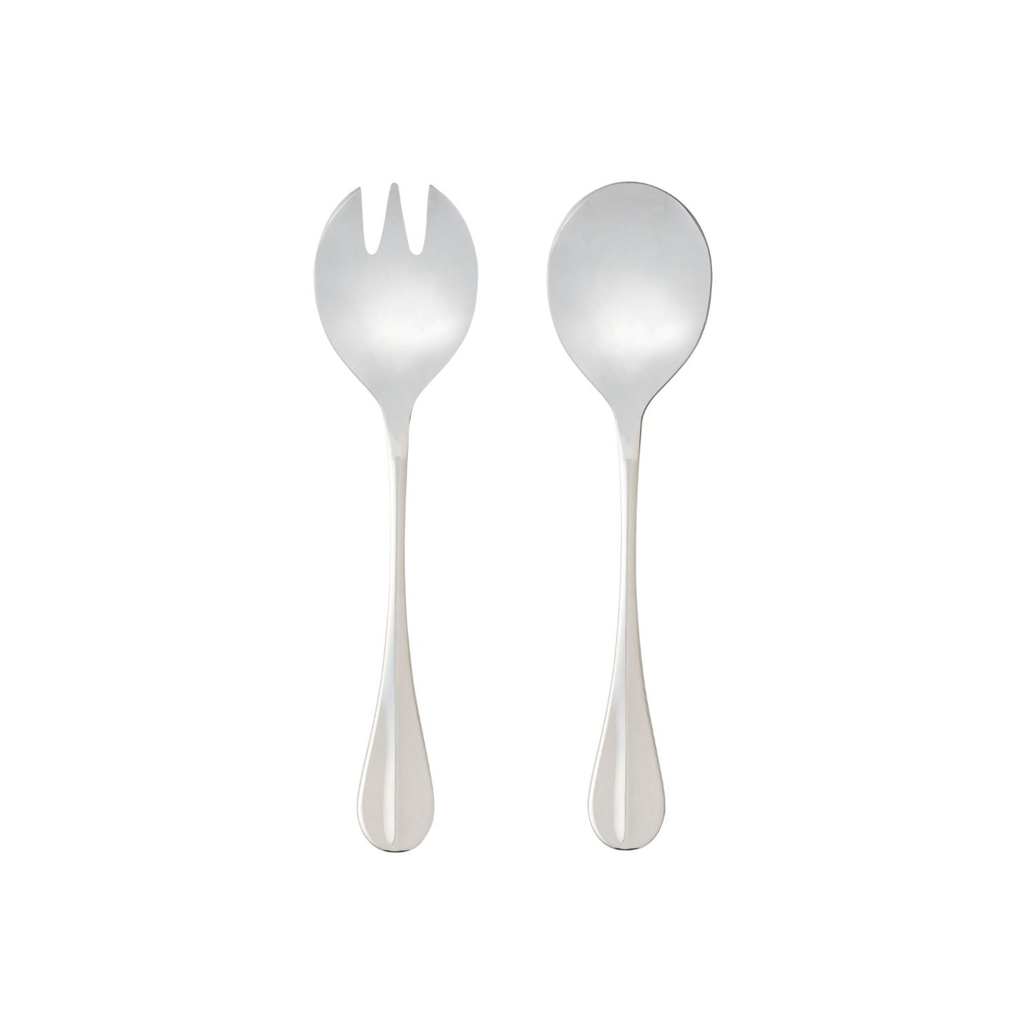Nau Collection Salad Serving Set in Polished, Set of 2