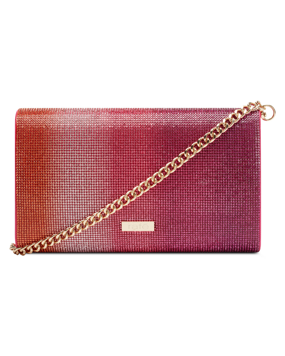 Candy Clutch in Fuchsia & Orange