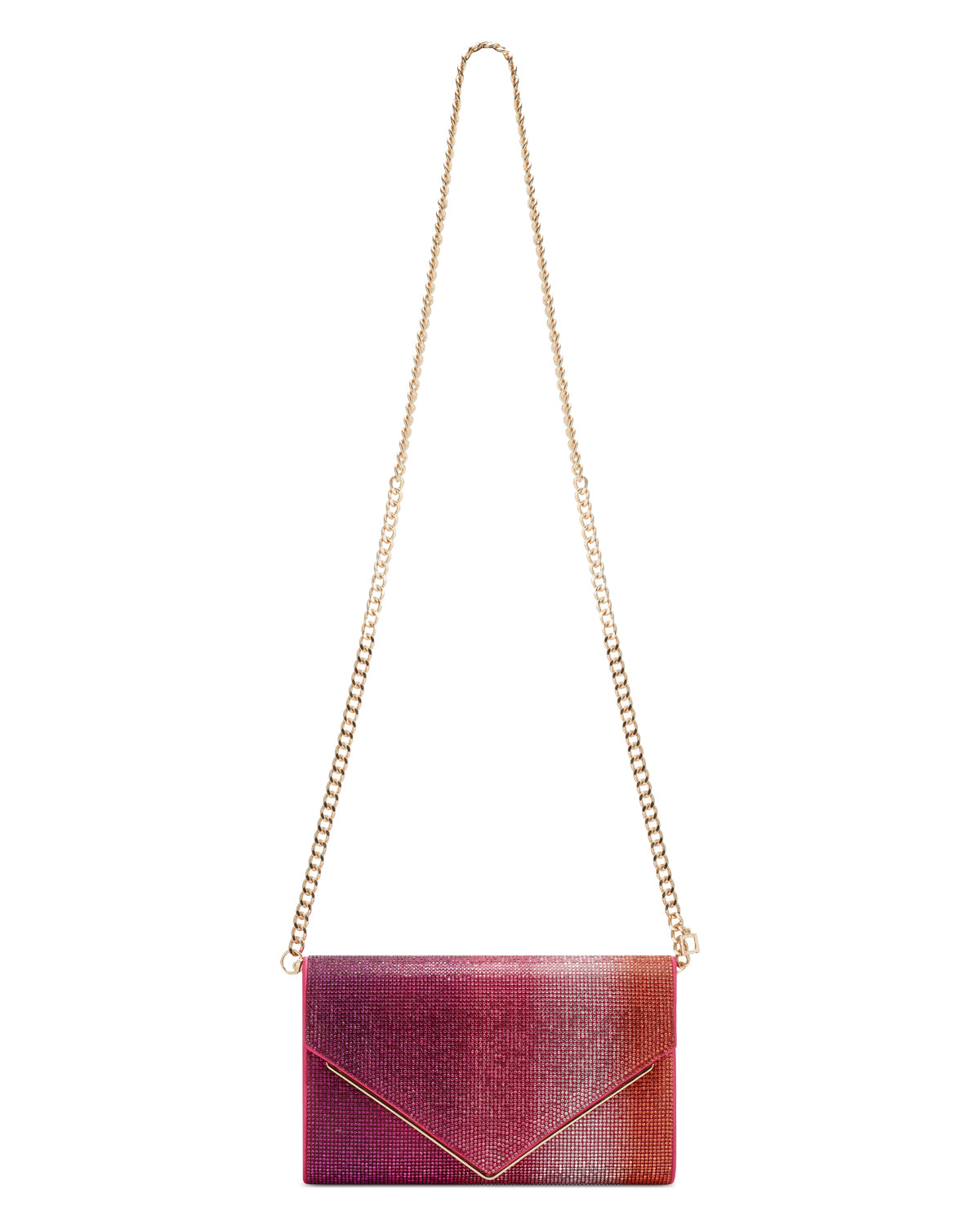 Candy Clutch in Fuchsia & Orange