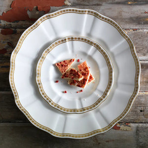 Carlton Gold Rimmed Soup Bowl