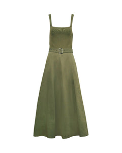 Carmen Dress in Fern