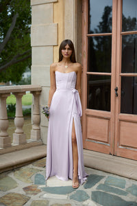 The Cecilia Dress in Lavender Fog