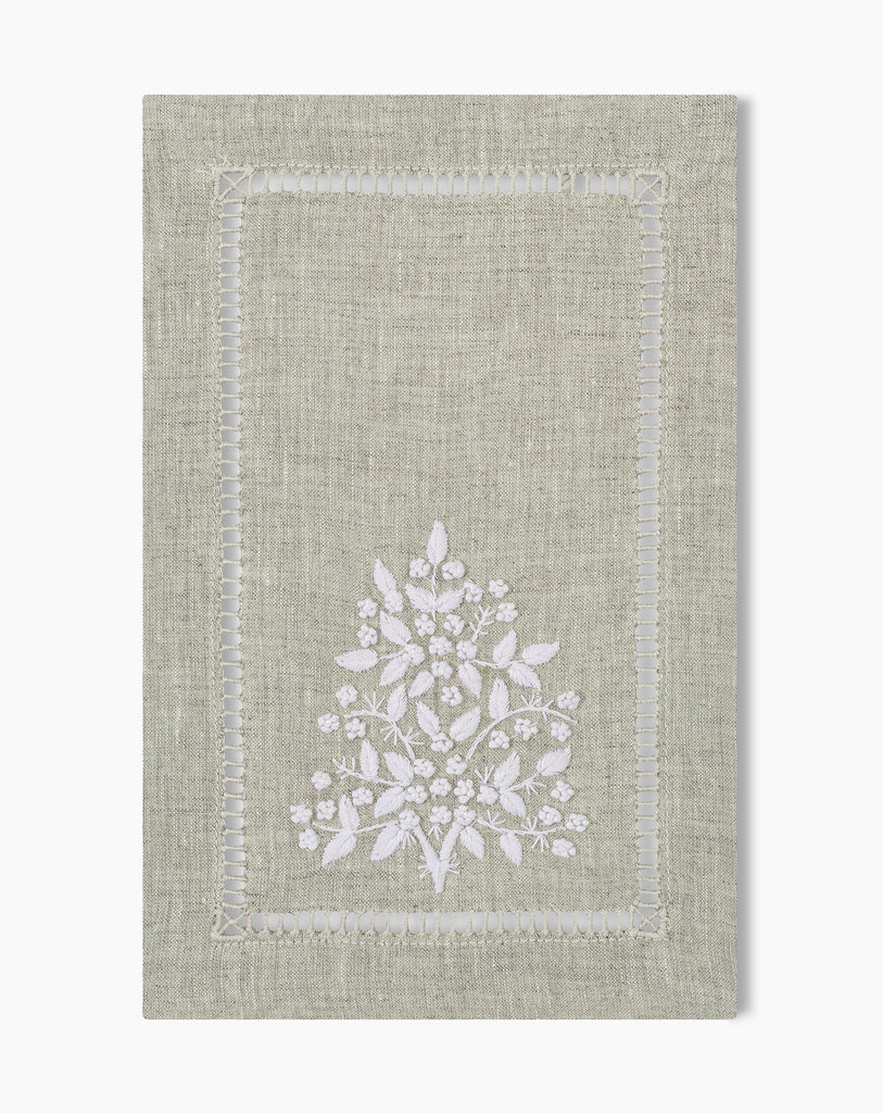 Jardin Classic Linen Cocktail Napkin in Six Colors
