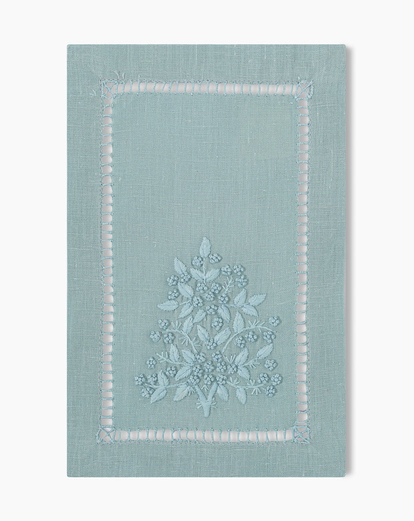 Jardin Monochrome Cocktail Napkin Set in Six Colors