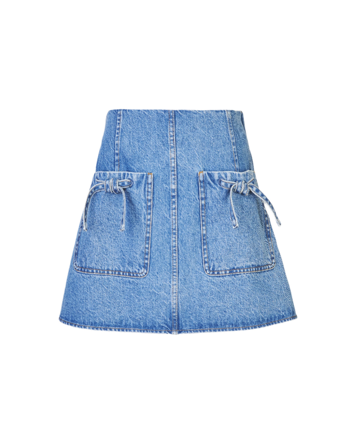 Cory Skirt in Medium Indigo Blue