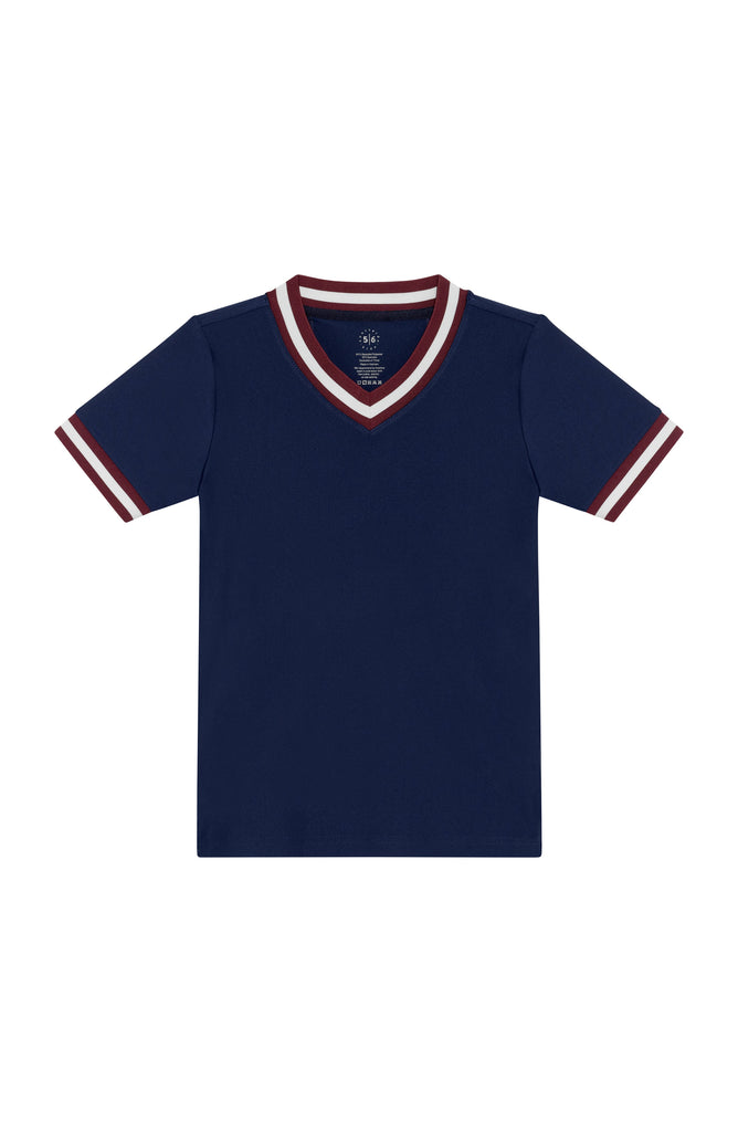 CK Varsity Jersey in Navy & Maroon