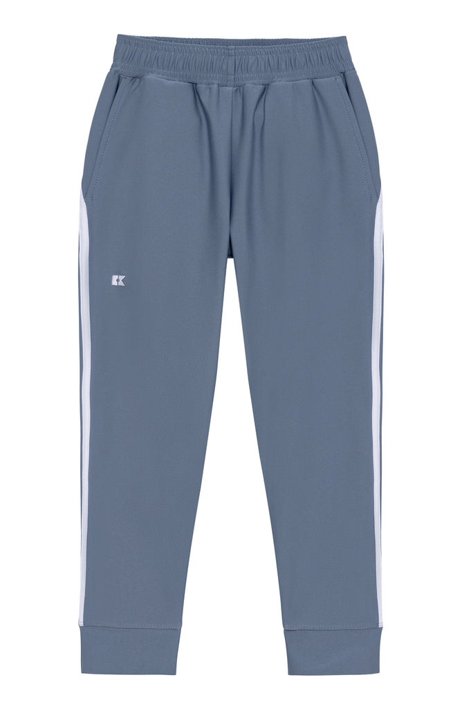 Retro Warm-Up Joggers in Slate
