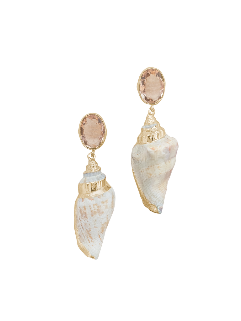Cove Earrings in Natural