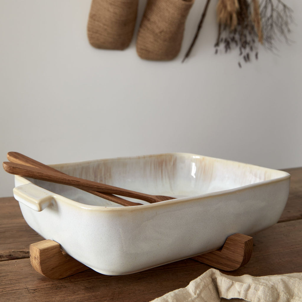 Eivissa Collection Rectangle Baker in Sand Beige