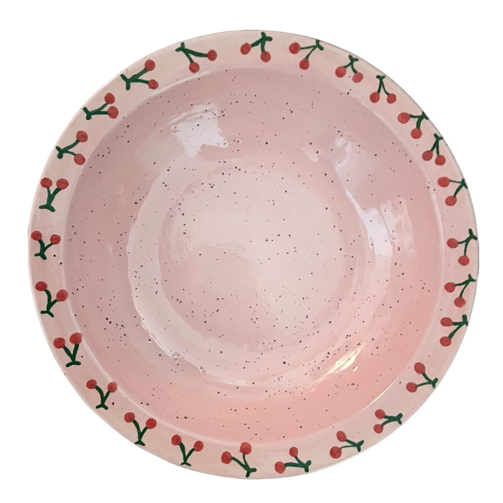 Hand-painted Cherry Bowl