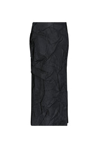 Crushed Pinstripe Tubino in Navy