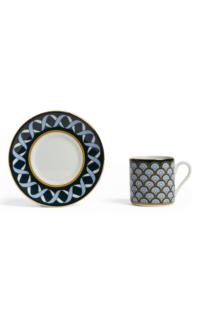 Impero Espresso Cup in Odysseus Midnight, Set of 2