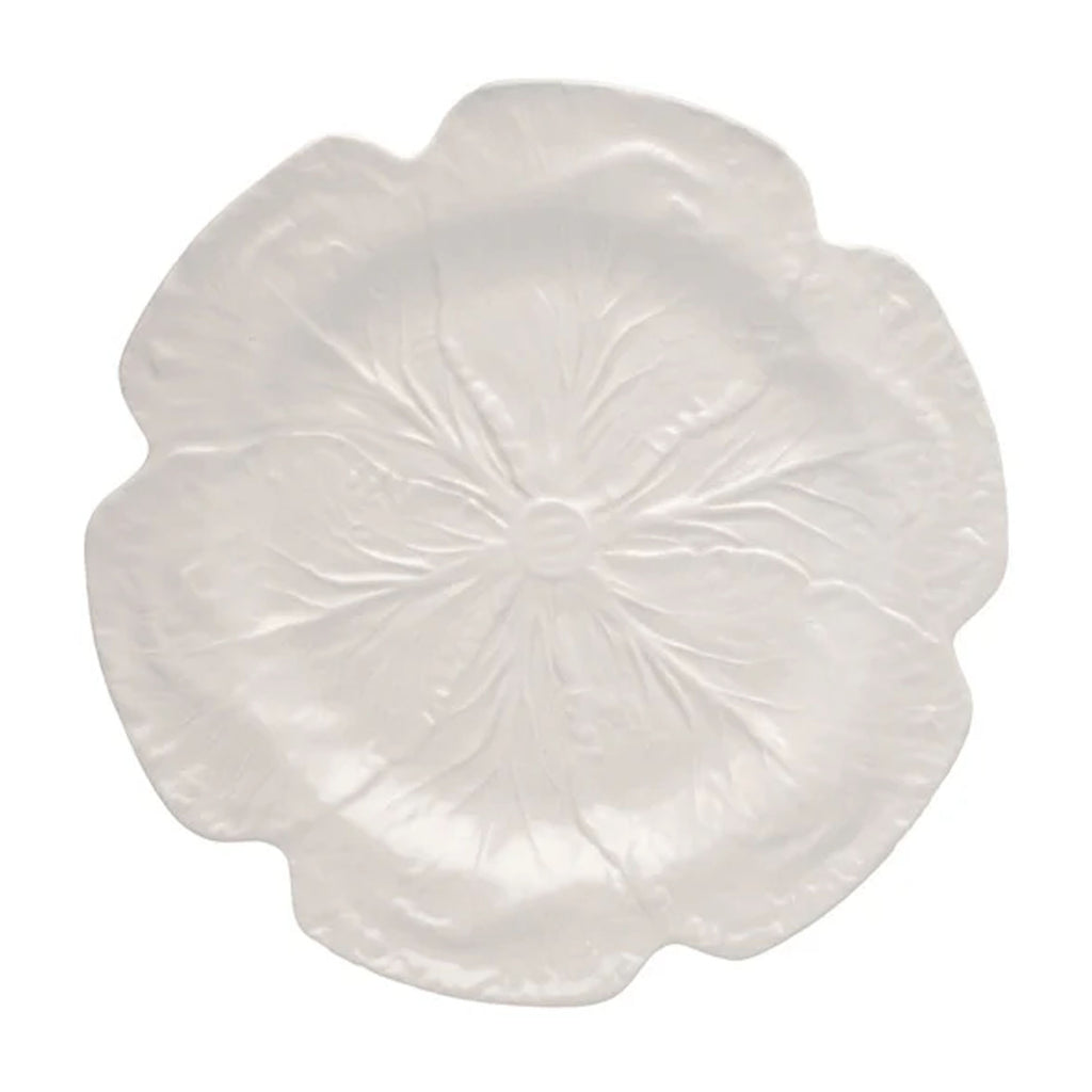 Cabbage Charger Plate in Beige