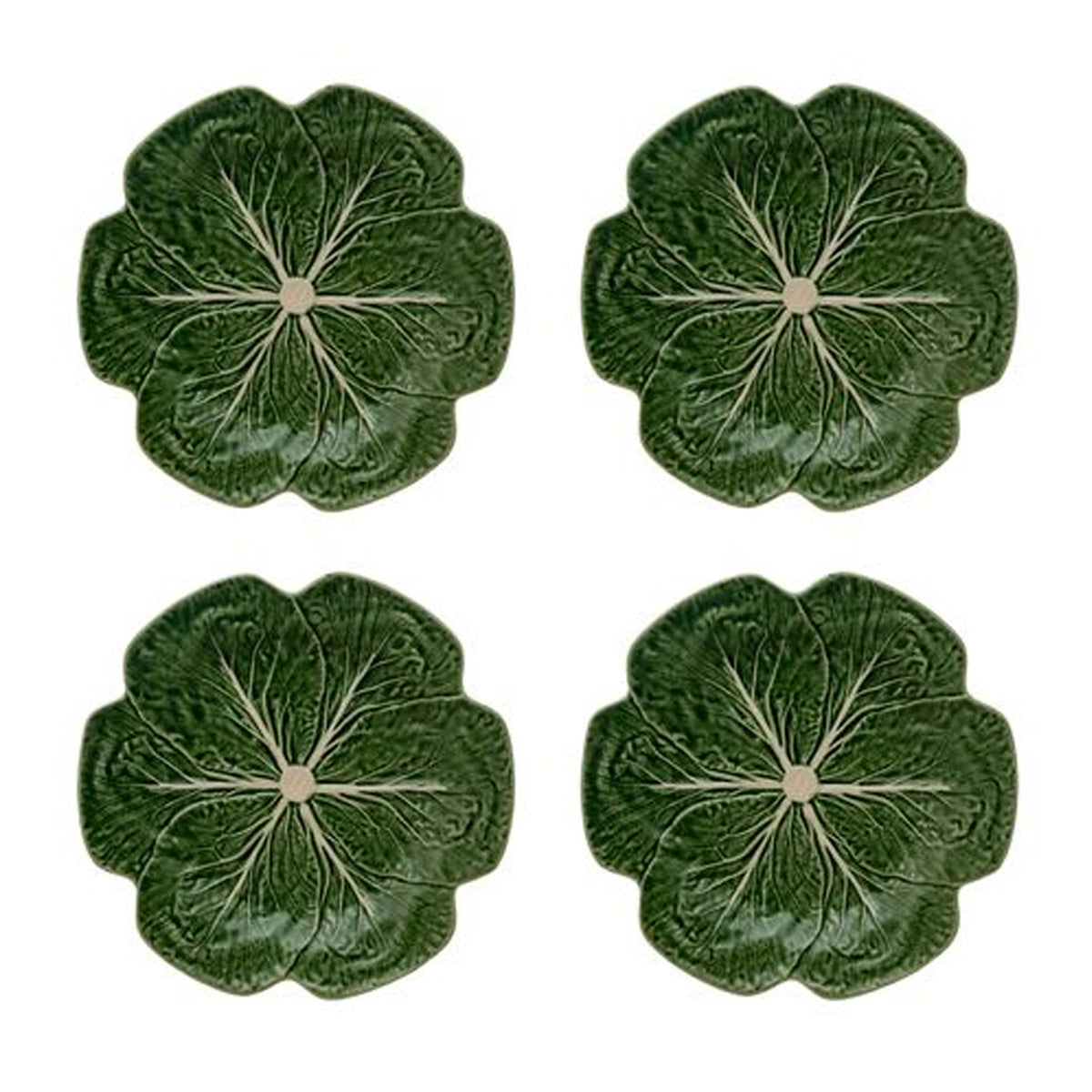 Cabbage Dinner Plate, Set of 4