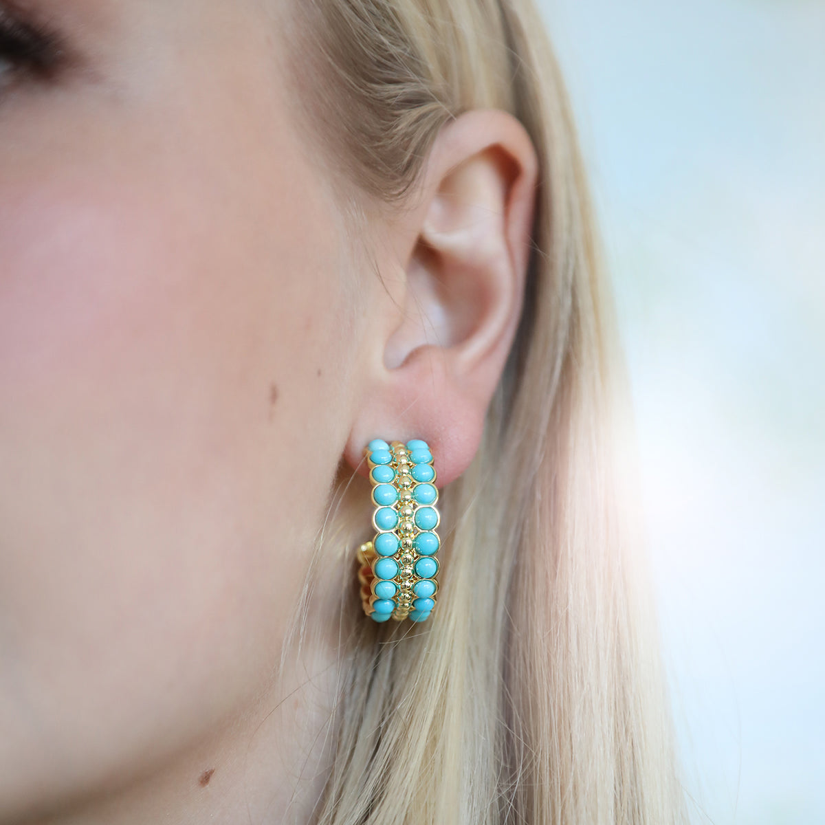 Camille Huggie in Turquoise