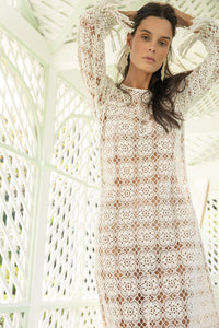 Carlotta Crochet Dress