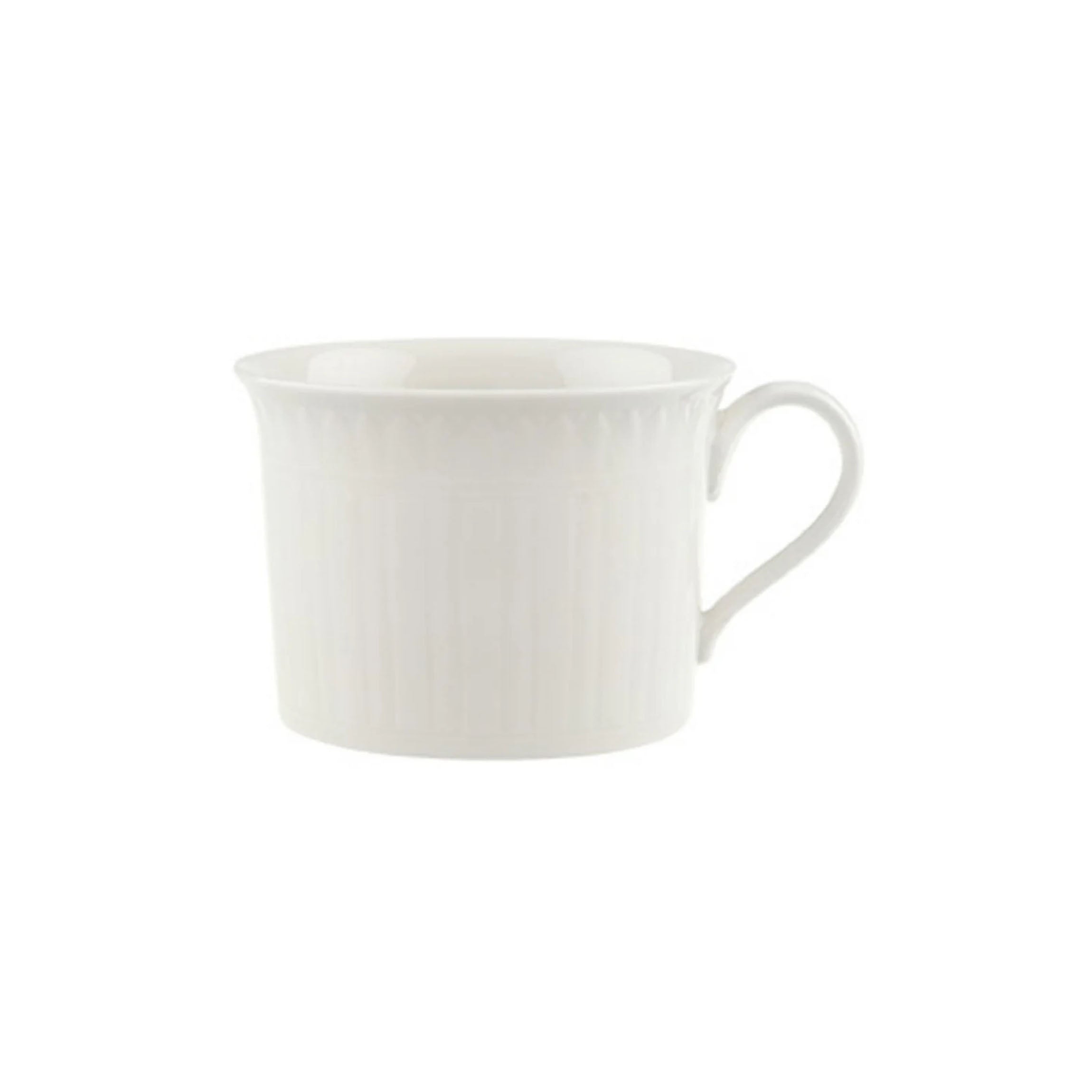 Cellini Breakfast Cup in White