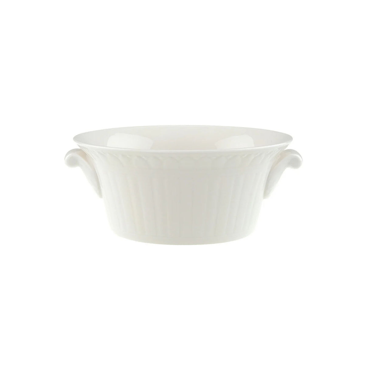 Cellini Cream Soup Cup in White