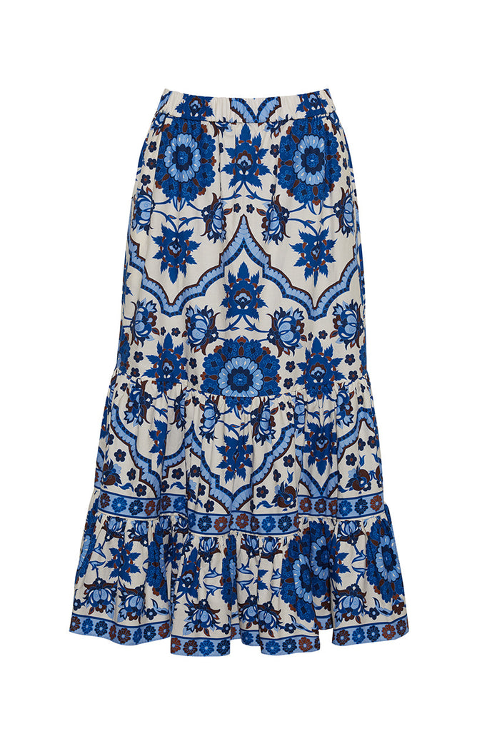 Chase Skirt in Mystic Blue