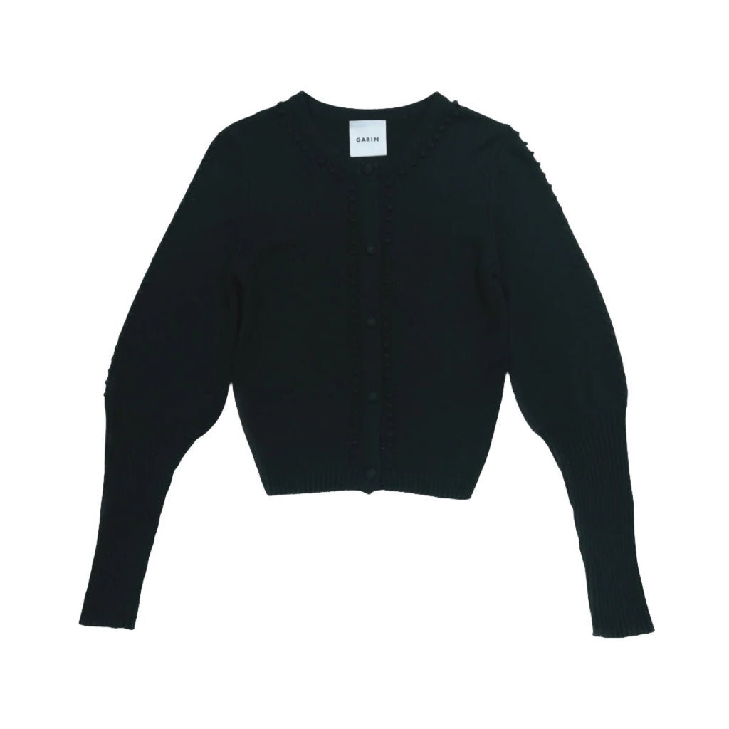 Chelsea Cardigan Black in Silk