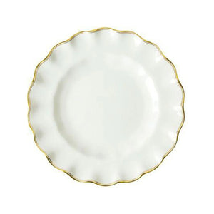 Chelsea Duet Fluted Dessert Plate