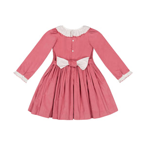 Chiara Pink Smocked Dress
