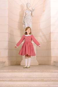 Chiara Pink Smocked Dress