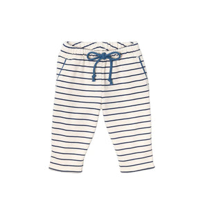Chris Baby Jogger in Navy French Stripe