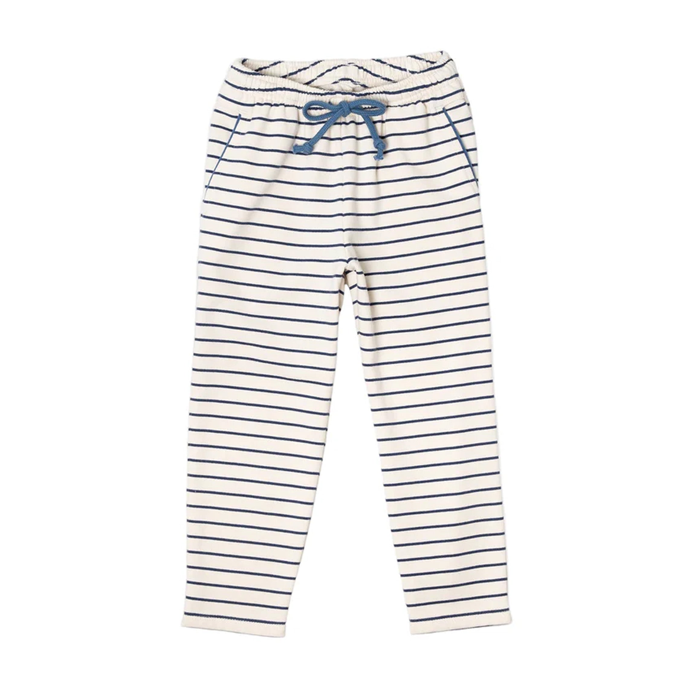 Chris Jogger in Navy French Stripe