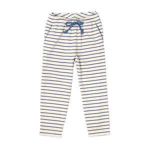 Chris Jogger in Navy French Stripe