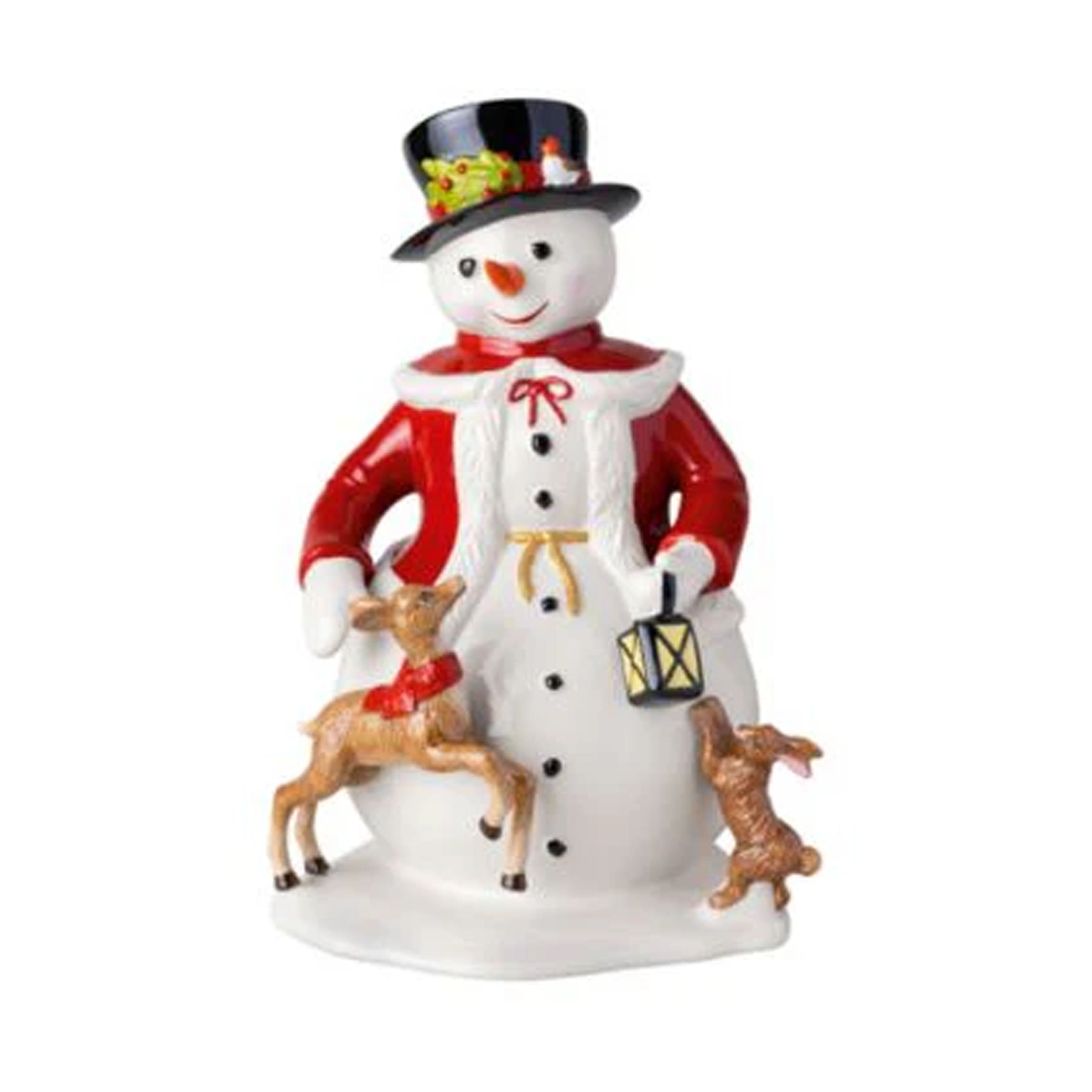 Christmas Toys Memory Snowman Figurine in Multi