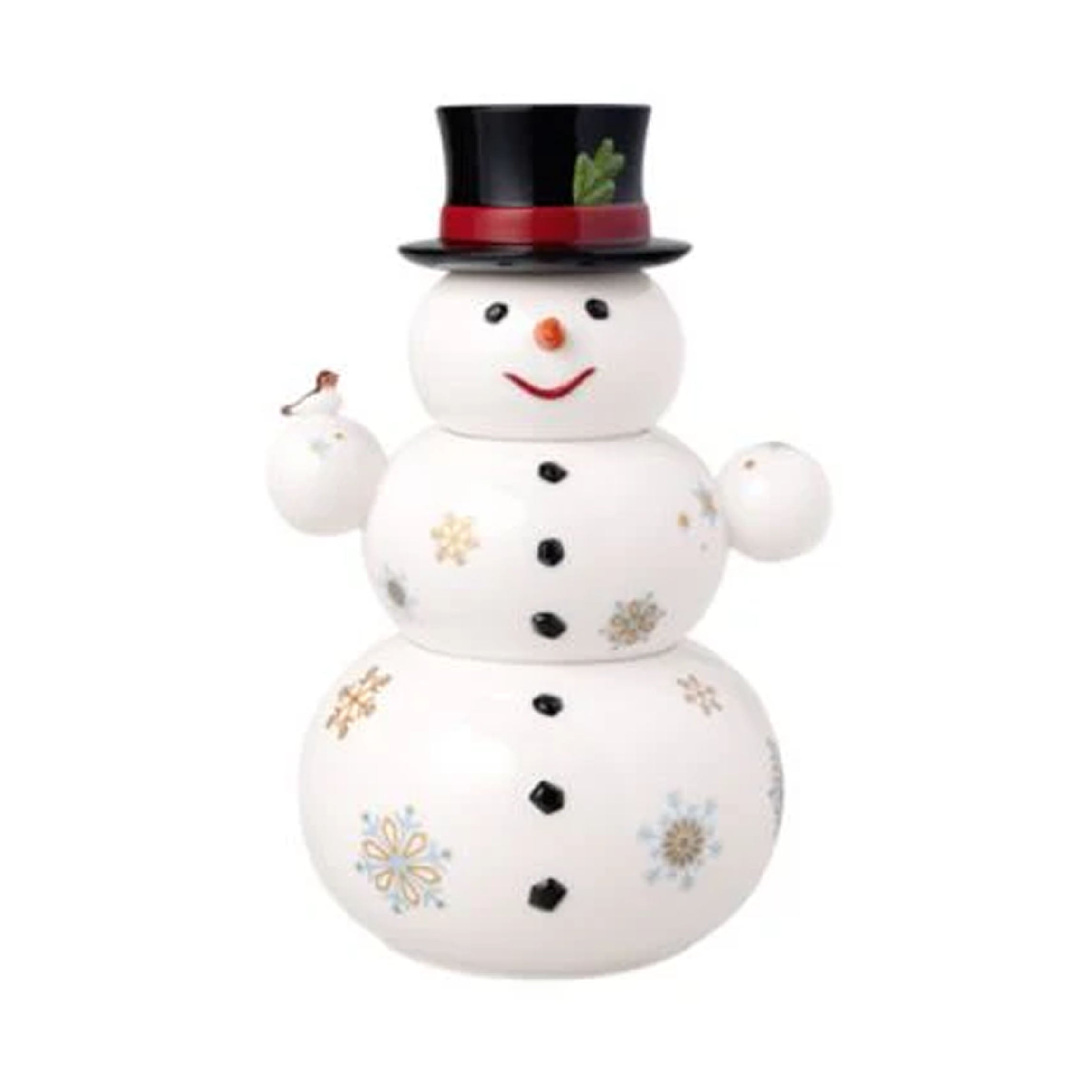 Christmas Toys Memory Snowman Jar in Multi