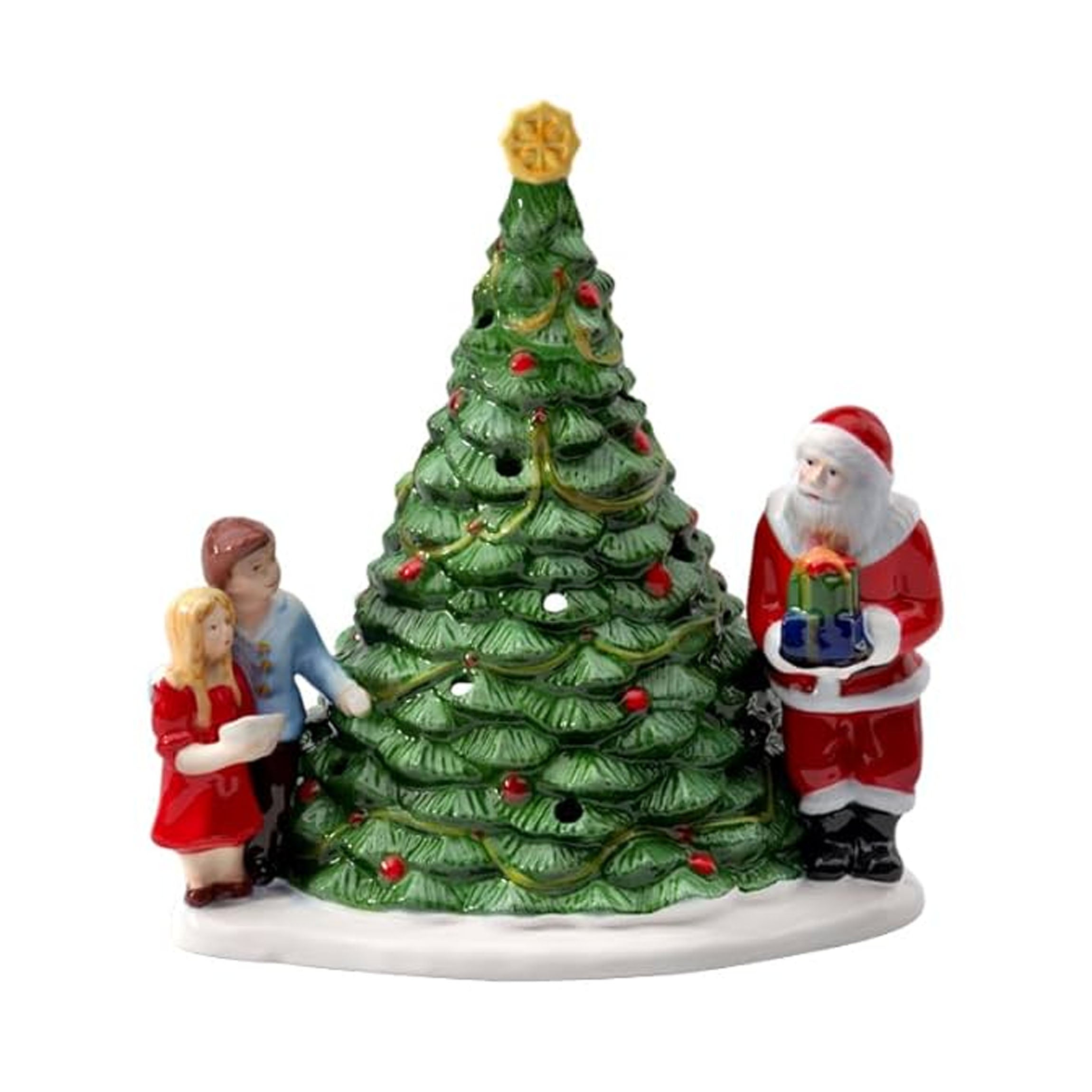 Christmas Toys Santa on Tree in Multi