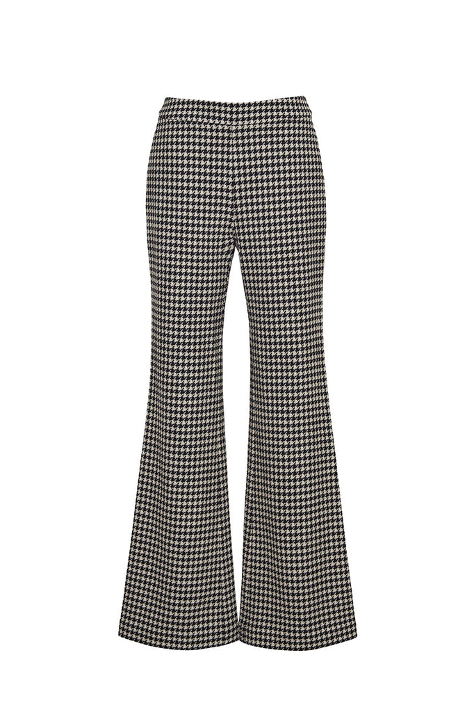 Christopher Pant in Houndstooth Black & White