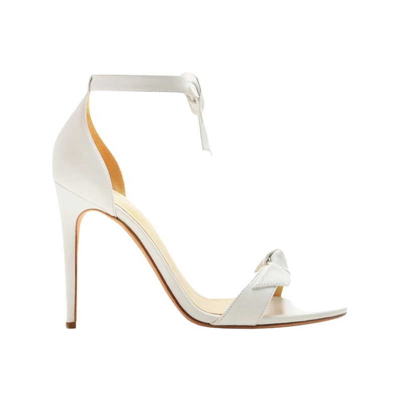 Clarita 100 in White Leather