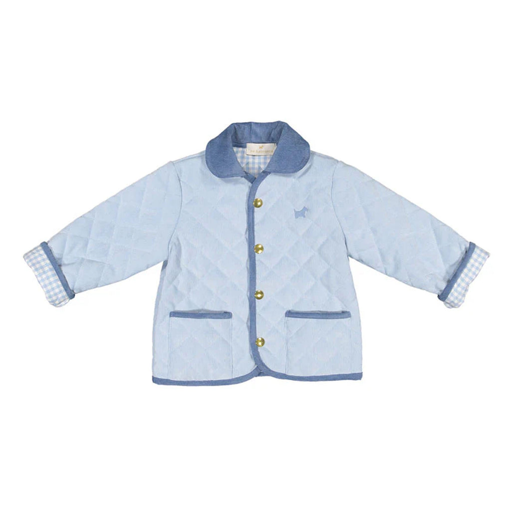 Classic Blue Quilted Jacket